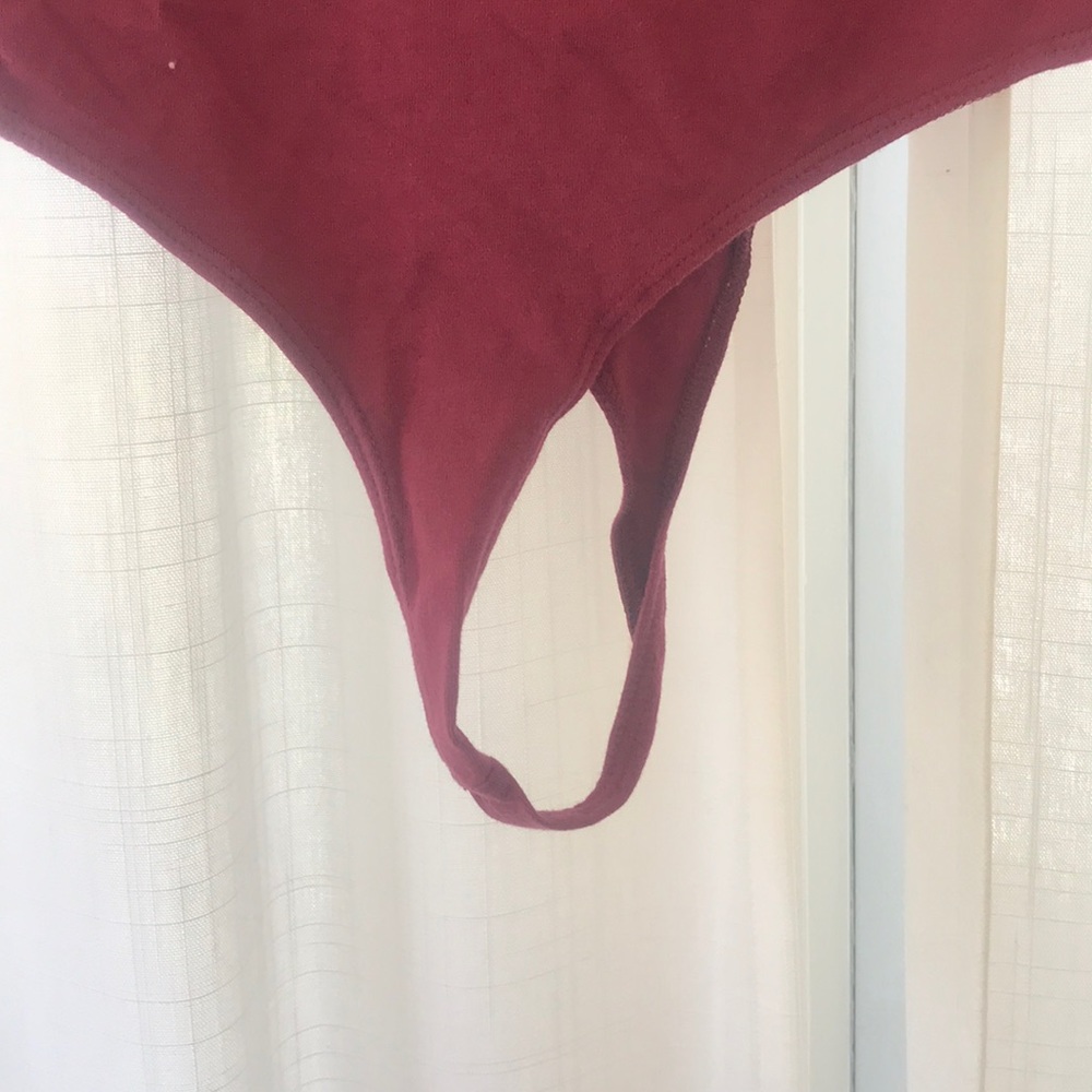 Popular Basics • Raspberry Bodysuit - Picture 3 of 4